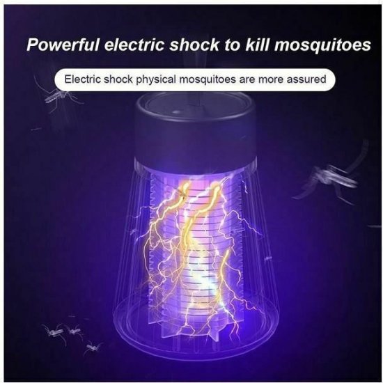 Ηλεκτρική Εντομοπαγίδα Led Electric Shock Mosquito Lamp 5W