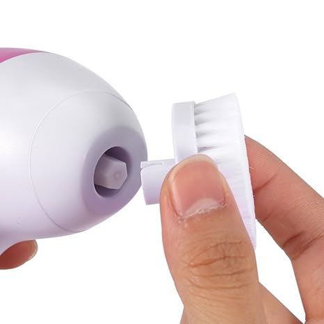 FaceCare 5-in-1 Electric Facial Brush: Πολυλειτουργικό Εργαλείο Ομορφιάς για Καθαρισμό, Μασάζ και Φροντίδα Προσώπου