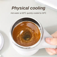 Thumbnail for SwirlPro: Το Έξυπνο Ποτήρι που Ανακατεύει Μόνο του - Ιδανικό για Καφέ, Γάλα, Σοκολάτα και Τσάι. Με το πάτημα ενός κουμπιού, το SwirlPro αναμειγνύει αποτελεσματικά το ρόφημά σας, προσφέροντάς σας την τέλεια εμπειρία απόλαυσης με ευκολία και στυλ