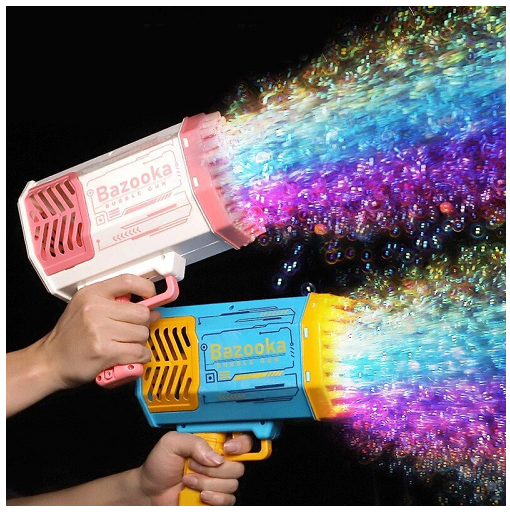 Παιδικό πιστόλι χειρός για αυτόματες φυσαλίδες Rocket Bubble Bazooka