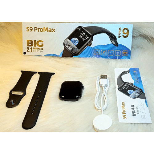Smartwatch S9 PRO MAX BIG 45mm – μαύρο