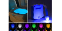 Thumbnail for ToiletGlow νυχτερινό φως για την τουαλέτα, αισθητήρας κίνησης, 8 χρώματα